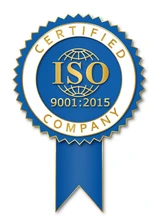 ISO 9001:2015 Certified Company